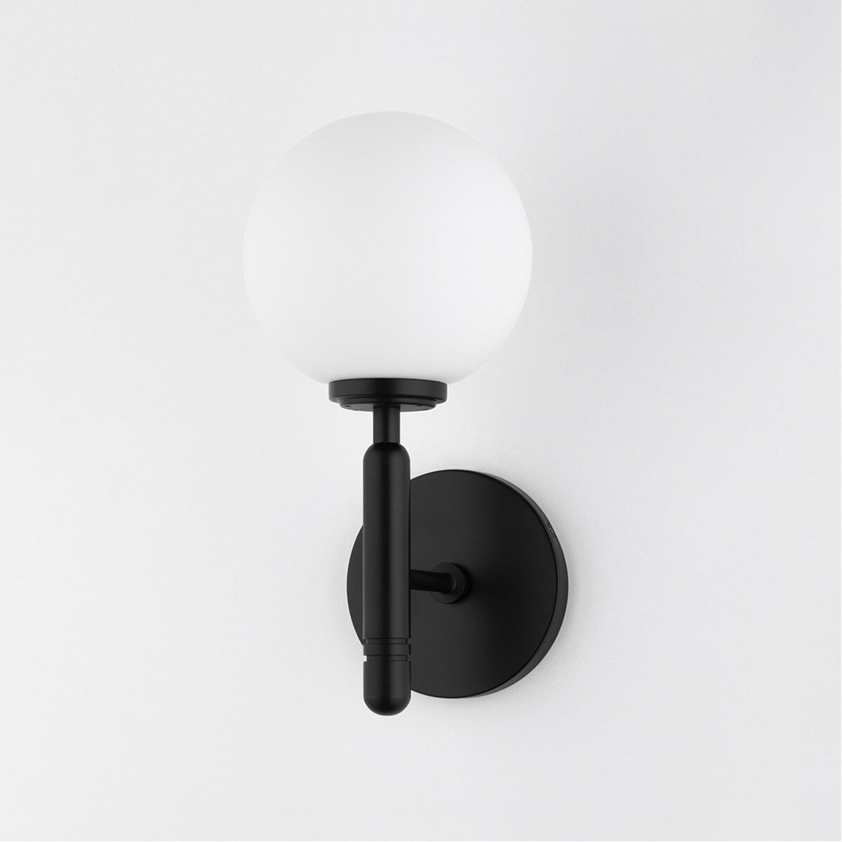 Mina LED 5 inch Glossy Black Wall Sconce Wall Light