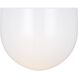 Christiane Lemieux Cheverny 1 Light 6.5 inch Matte White Vanity Light Wall Light