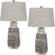 Scottsboro 27 inch 150.00 watt Terra Cotta Lamp Set Portable Light