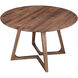 Godenza 47 X 47 inch CB Walnut Dining Table, Round