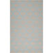 Frontier 66 X 42 inch Aqua, Taupe Rug
