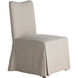 Jeanette Cerused Ash / Ivory Beige Dining Chair