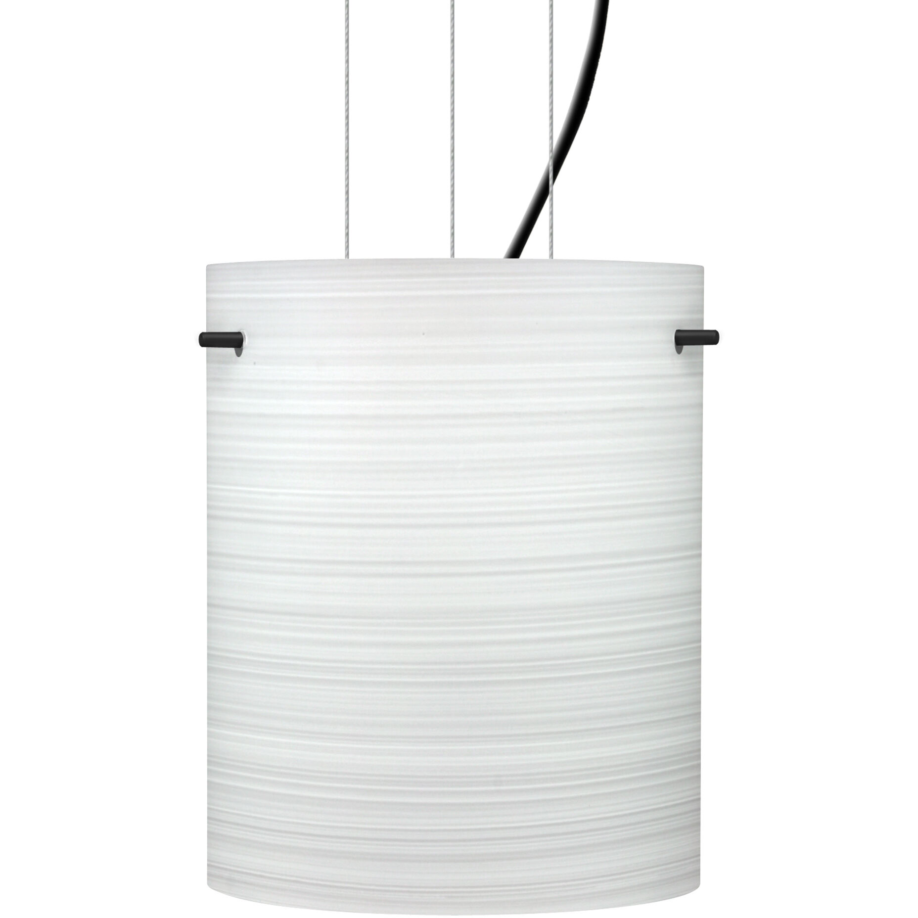 Tamburo 8 1 Light Black Cable Pendant Ceiling Light