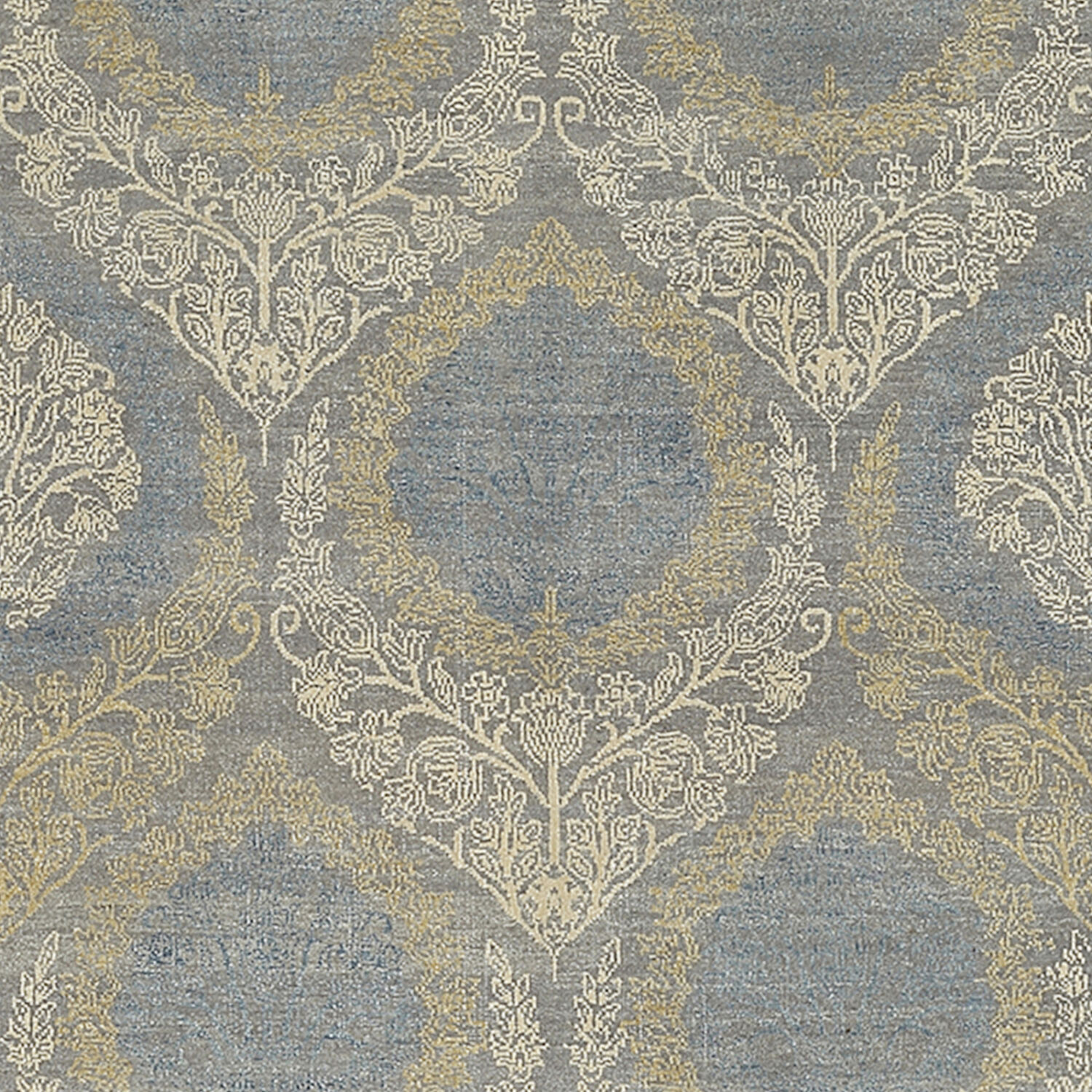 Soma 120 X 96 inch Charcoal / Light Olive / Light Beige Handmade Rug