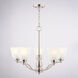 Bellwood 5 Light 24.5 inch Satin Nickel Chandelier Ceiling Light