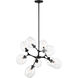 Nexpo 9 Light 30 inch Coal Chandelier Ceiling Light