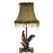 Petite Rooster 19 inch 40 watt Multicolor Table Lamp Portable Light