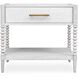 Bales 26 X 23.25 inch Off-White and Gold Side Table