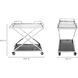Moetini Silver Cart, Bar Cart
