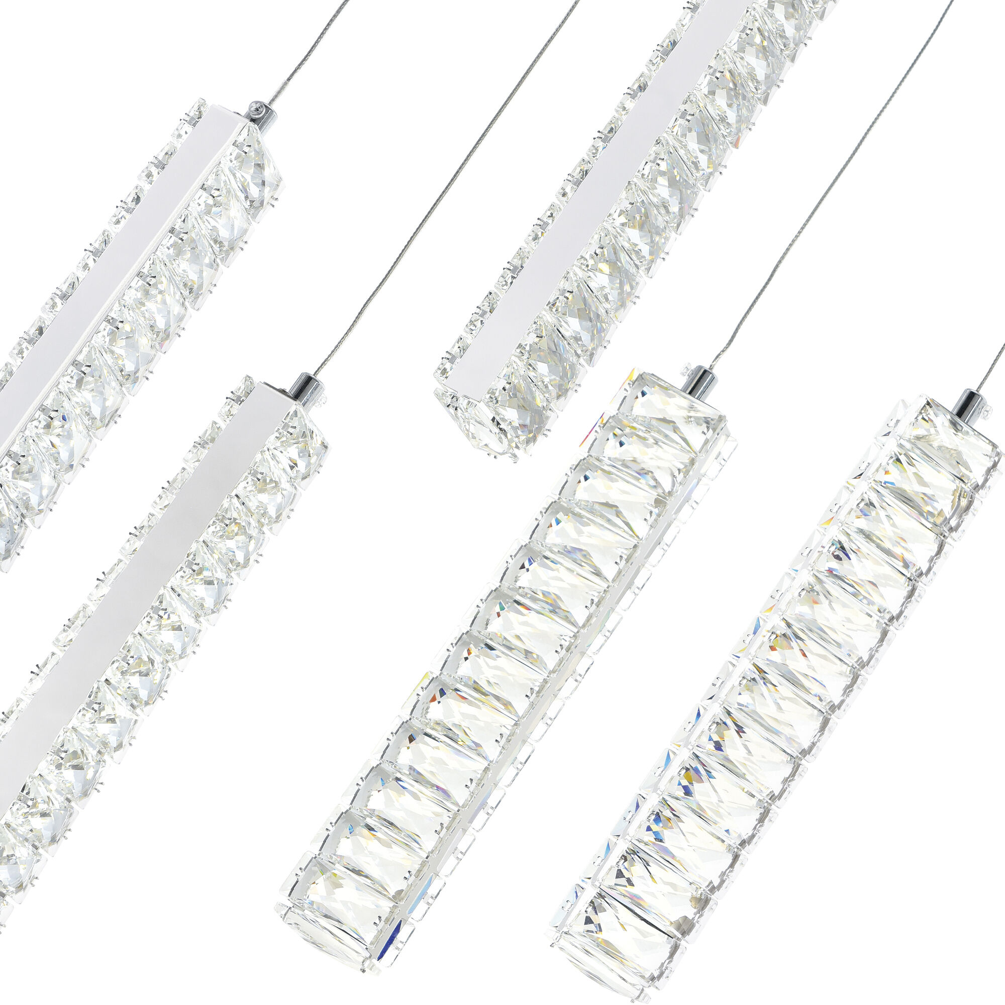 Celina LED 32 inch Chrome Pool Table Light Ceiling Light