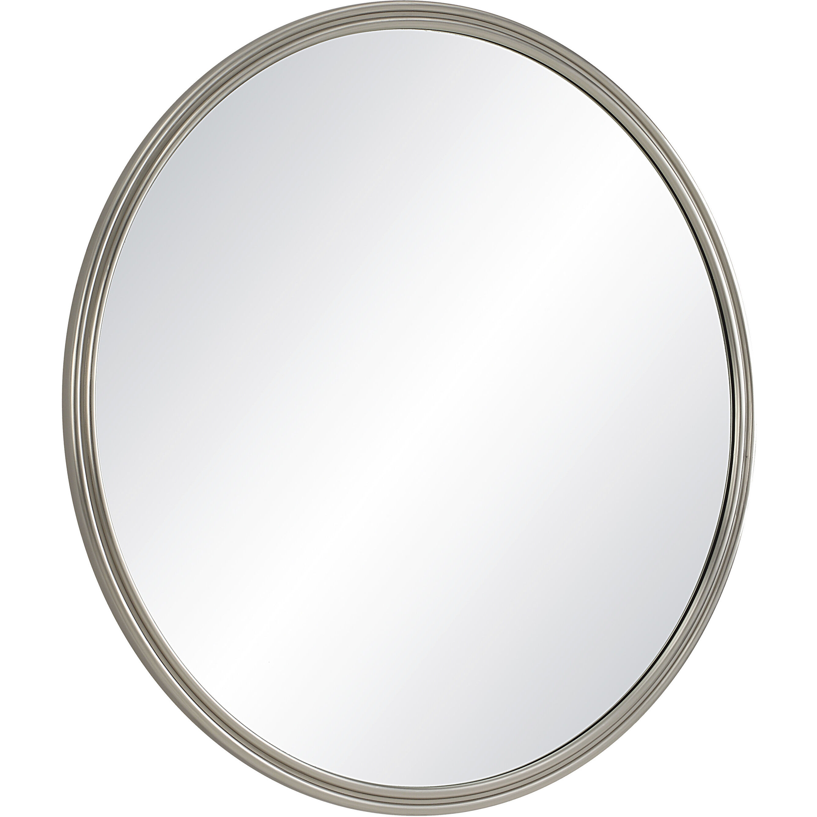 Oltimo 40 X 40 inch Matte Satin Nickel Wall Mirror