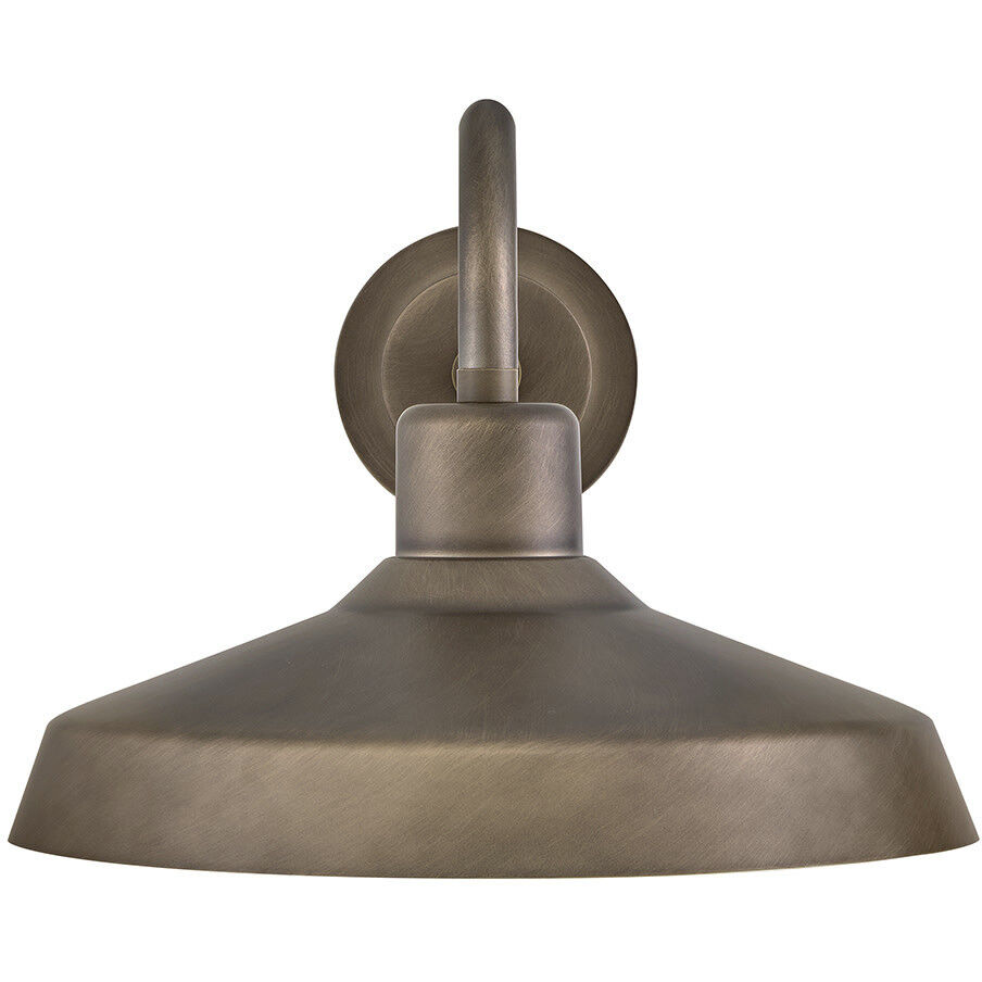 Coastal Elements Forge 1 Light 12.5 inch Burnished Bronze Outdoor Wall Mount Lantern