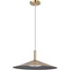 Corrine LED 18 inch Burnished Brass Pendant Ceiling Light