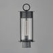 Windsor 1 Light 17 inch Black Patina Outdoor Post Lantern