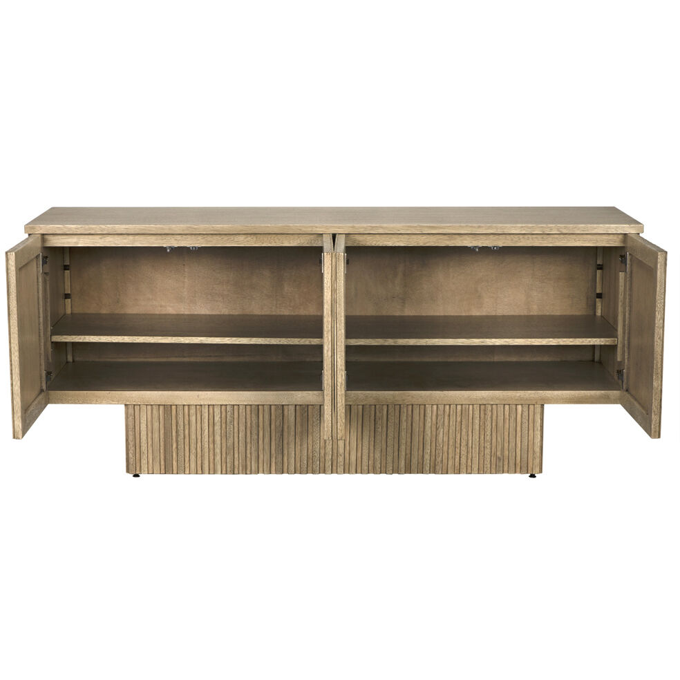 Mr. Smith 77.5 X 22 inch Washed Walnut Sideboard