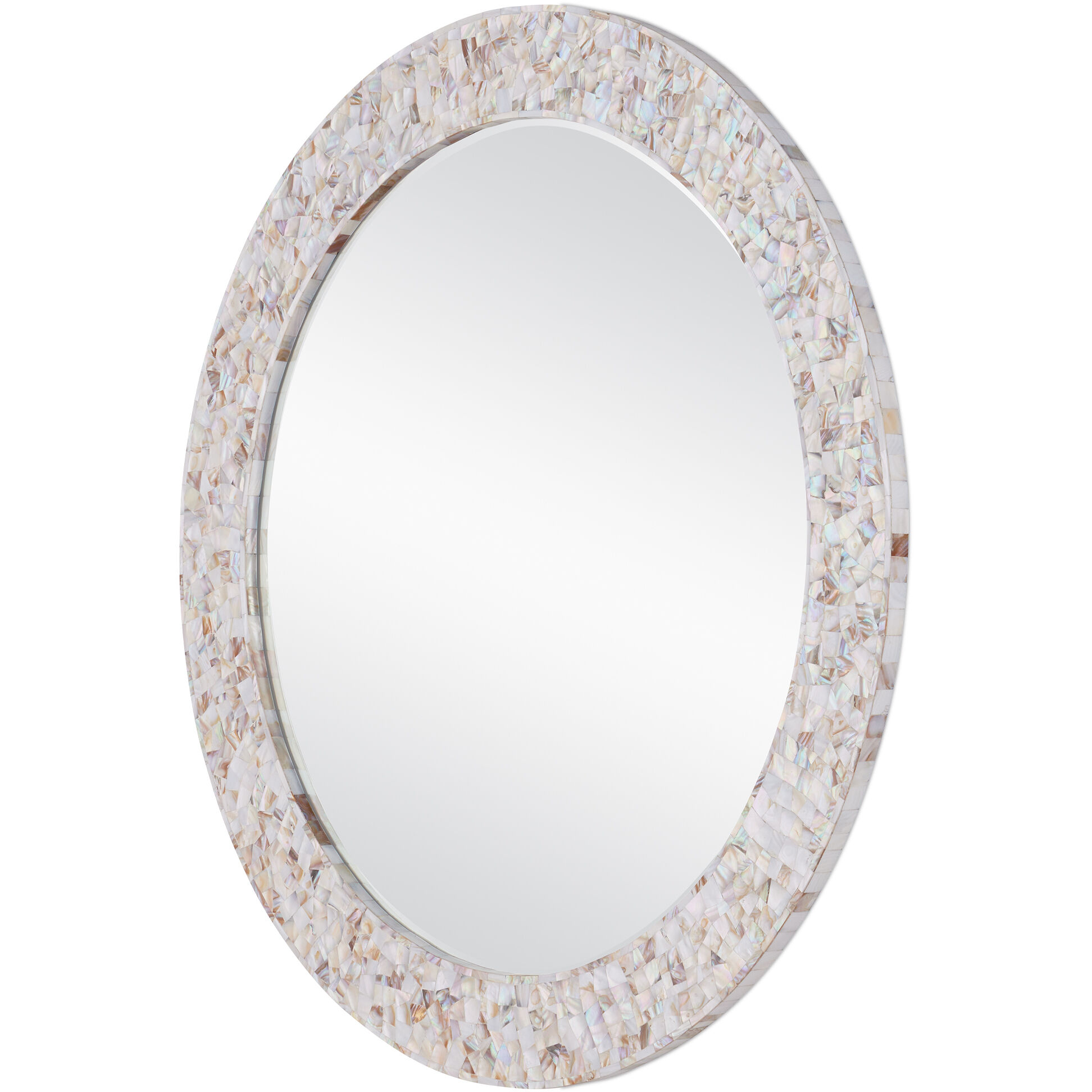 Uma 38 inch Natural/White/Mirror Mirror