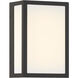 Marlborough LED 9 inch Sand Coal Outdoor Sconce