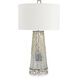 Leah Brushed Stainless Table Lamp Portable Light