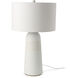 Javier 30 inch White Table Lamp Portable Light