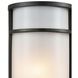 Bella 1 Light 11 inch Oil Rubbed Bronze Outdoor Wall Sconce