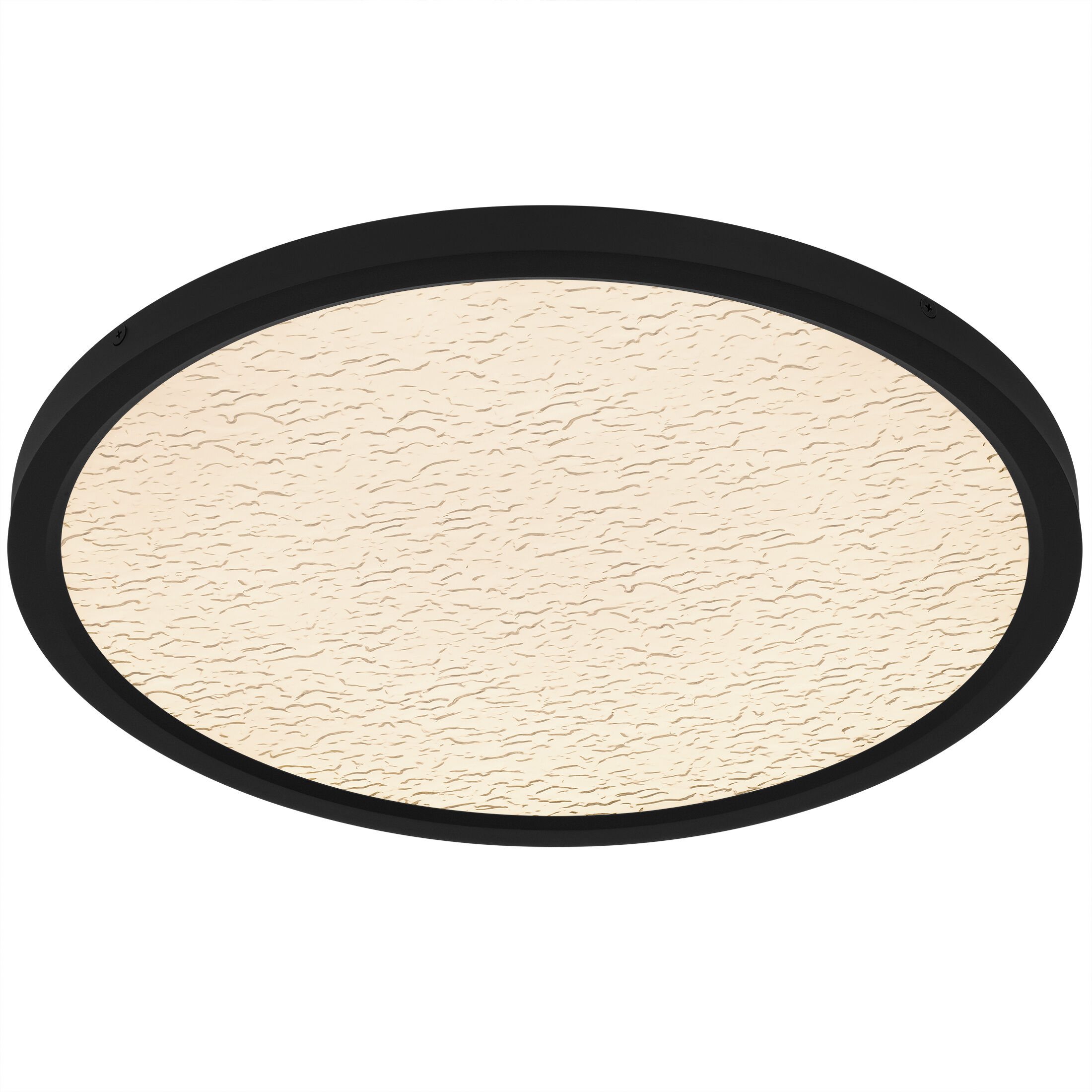 Outskirts LED 20 inch Earth Black Flush Mount Ceiling Light, Large