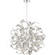 Ribbons 12 Light 23 inch Crystal Chrome Foyer Piece Ceiling Light