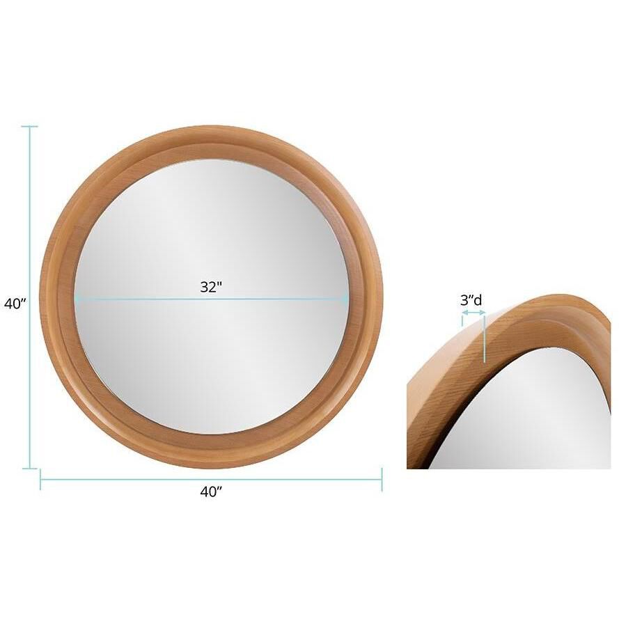 Danton 40 X 40 inch Brown Mirror