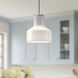 Alora Mood Westlake 1 Light 11.13 inch Brushed Nickel Pendant Ceiling Light
