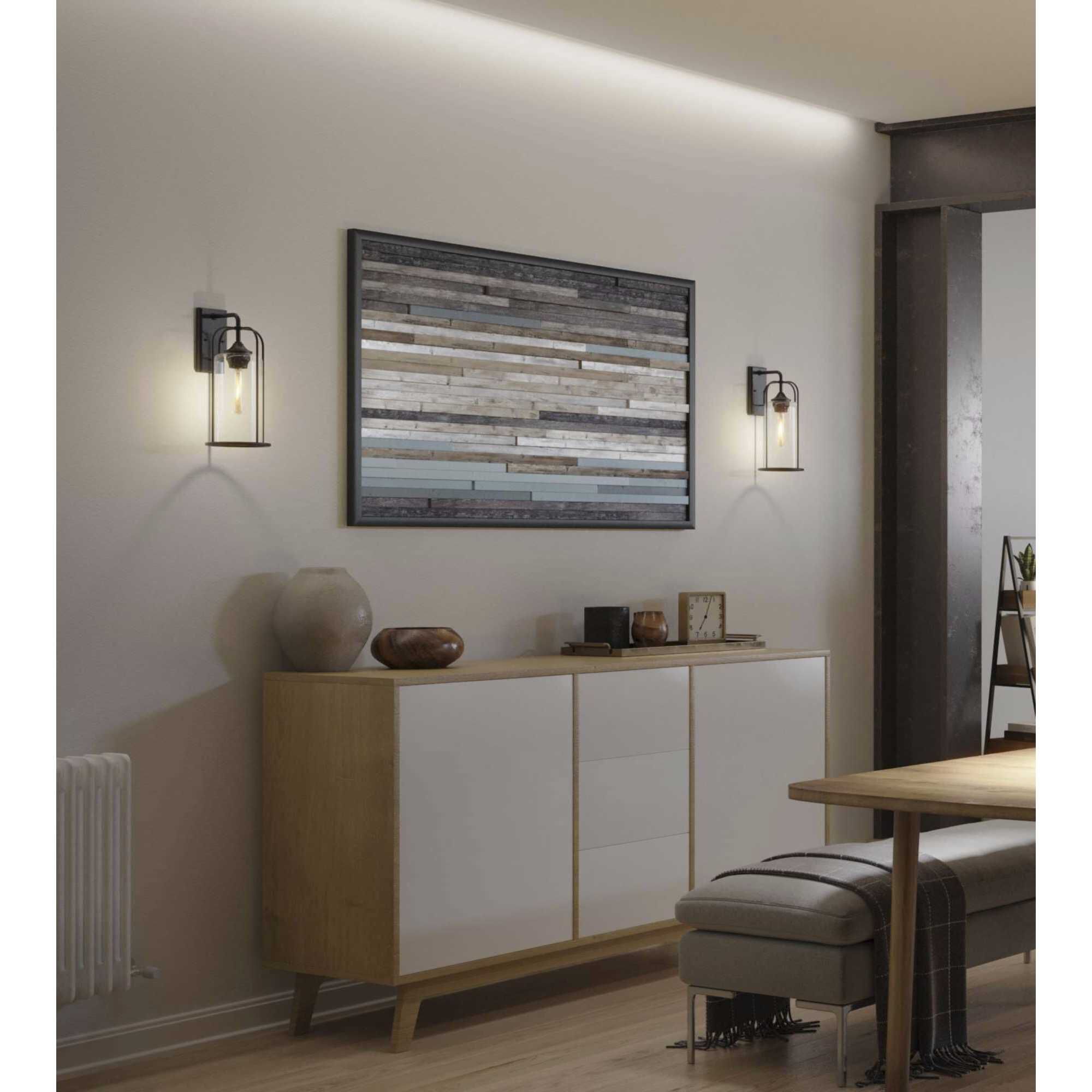 Watch Hill 1 Light 19 inch Textured Black Outdoor Wall Lantern