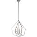 Knox 4 Light 18 inch Satin Nickel Pendant Ceiling Light