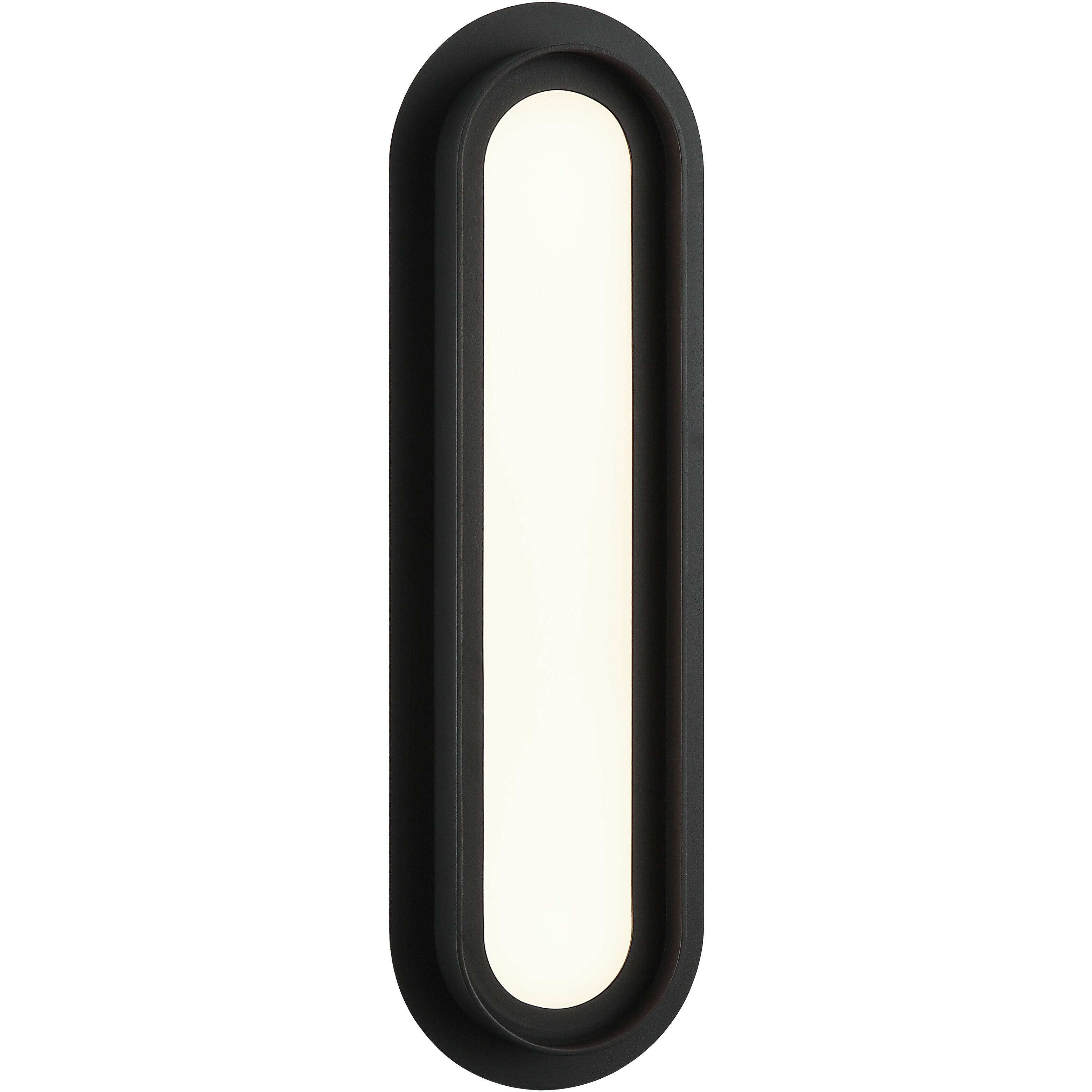 Iris LED 5.5 inch Matte Black Wall Sconce Wall Light