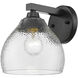 Ariella 1 Light 7.38 inch Matte Black Wall Sconce Wall Light