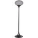 Drop 67 inch 60.00 watt Gun Metal Floor Lamp Portable Light