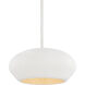 Ferndale 1 Light 24 inch Gesso White Pendant Ceiling Light