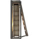 Hartberg 2 Light 18 inch Aged Driftwood Outdoor Wall Lantern