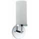 Signature 1 Light 6 inch Chrome Vanity Light Wall Light