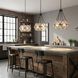 Tartan 4 Light 20 inch Oiled Burnished Bronze Pendant Ceiling Light
