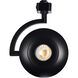Orb 120 Black LED Track Head - H-Type Ceiling Light