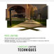 Hardy Island 12v 3.00 watt Matte Bronze Landscape Spot Light and Stem in 3W