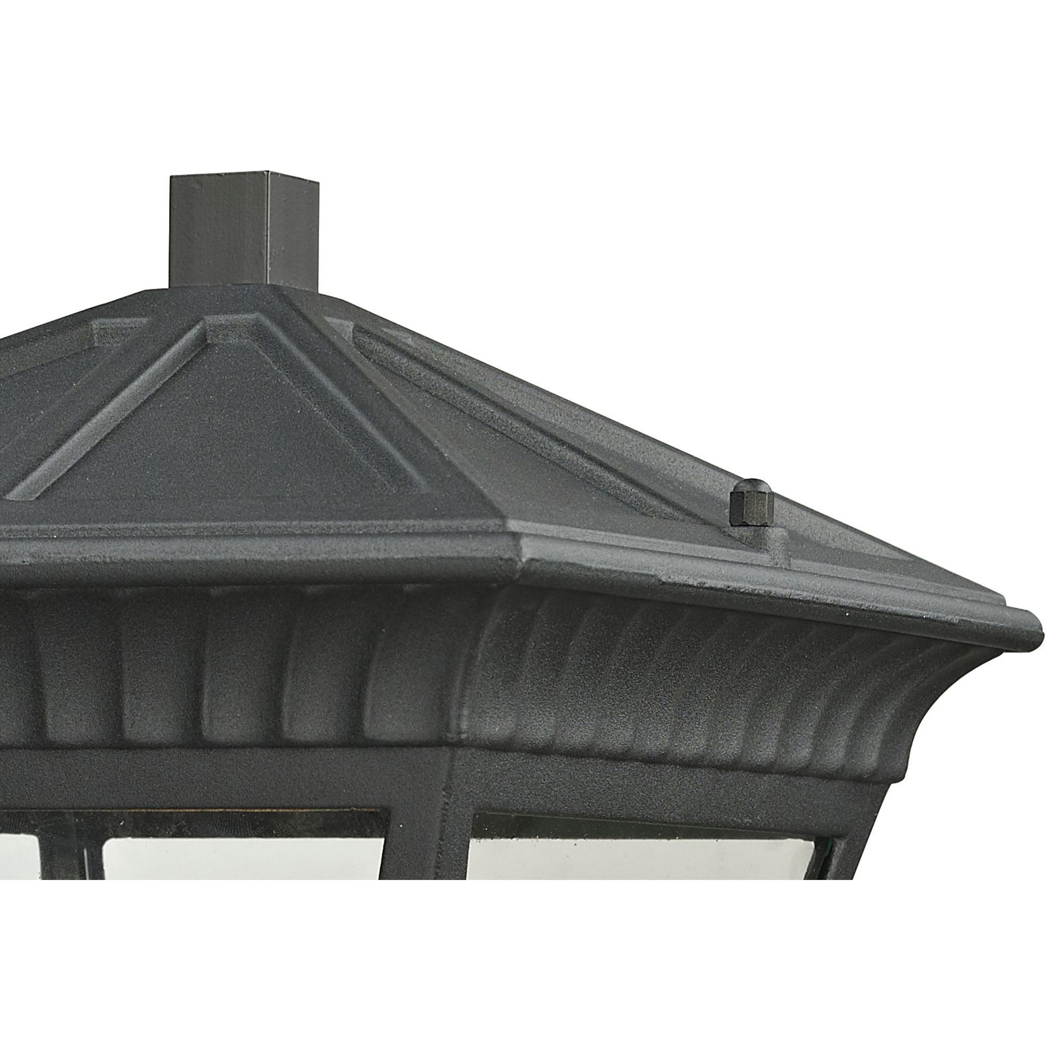 Ridgewood 1 Light 15 inch Matte Textured Black Outdoor Post Light