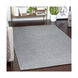Marlowe 36 X 24 inch Medium Gray/Black Rugs, Rectangle
