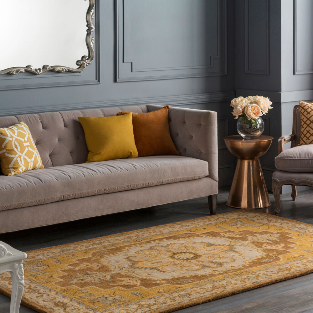 Middleton 42 X 42 inch Camel Indoor Area Rug, Round