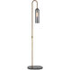 Severn 67.75 inch 7 watt Antique Brass and Oil Rubbed Bronze Floor Lamp Portable Light