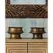 Schwarzwald 47.5 X 35.5 inch Weathered Brown Mirror