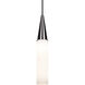 Metro 16 1 Light Black Cord Pendant Ceiling Light
