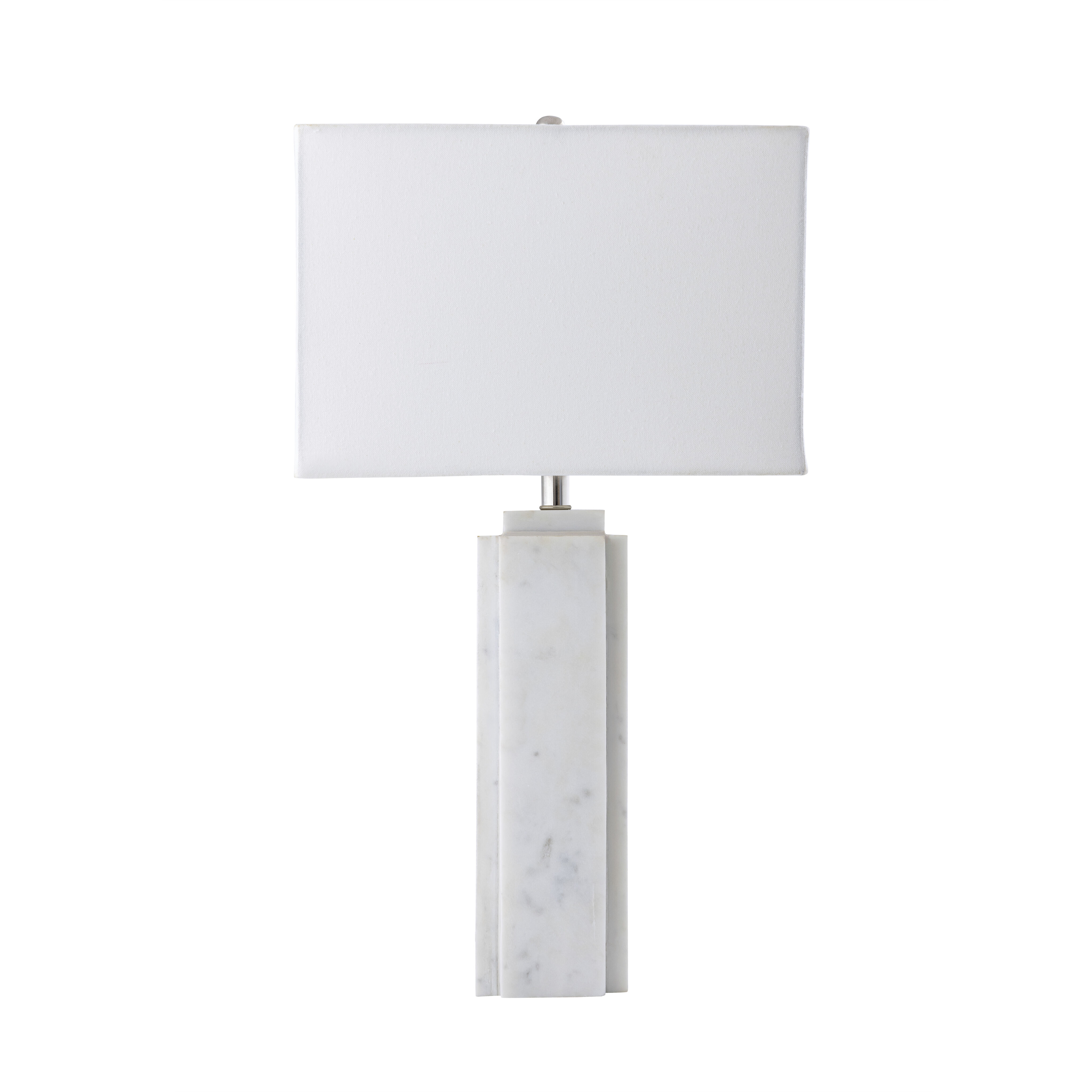 Hale 22.5 inch 9 watt White Table Lamp Portable Light