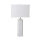 Hale 22.5 inch 9 watt White Table Lamp Portable Light