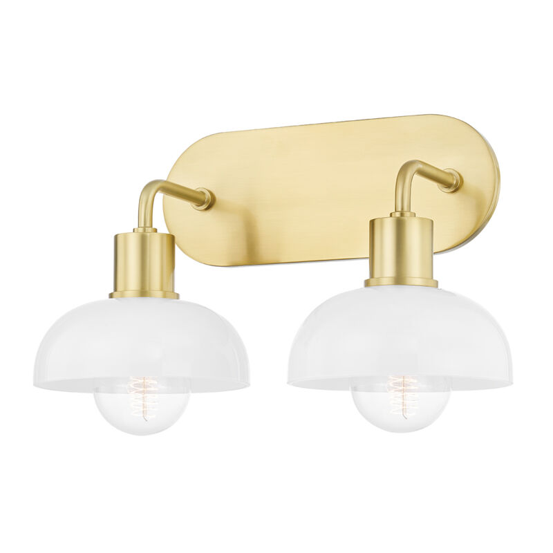 Kyla 2 Light 15.00 inch Bathroom Vanity Light