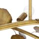 Laurel 7 Light 50.5 inch Gold Ombre Linear Chandelier Ceiling Light, Design Series