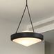 Agate 4 Light 20 inch Matte Black Pendant Ceiling Light